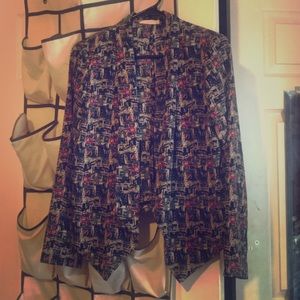 Lush patterned fashion blazer